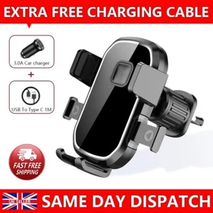 Support de téléphone portable universel ventilation dans support de voiture support de berceau GPS iPhone UK - Photo 1 sur 7