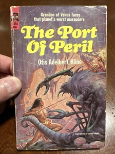 The Port Of Peril Otis Adelbert Kline Ace F-294 1st PB Roy Krenkel Cover 1949 - Picture 1 of 5