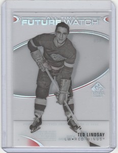 2020-21 SP Signature Legends All Tim Future watch Acetate Ted Lindsay
