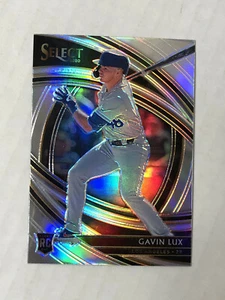 GAVIN LUX 2020 Panini Select Premier HOLO SILVER SP RC REFRACTOR #170! DODGERS! - Picture 1 of 2