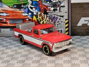 ๐ฅ Custom Hot Wheels 2021 Walmart Walton's Red 1979 Ford F-150 Truck Real Riders - Picture 1 of 10