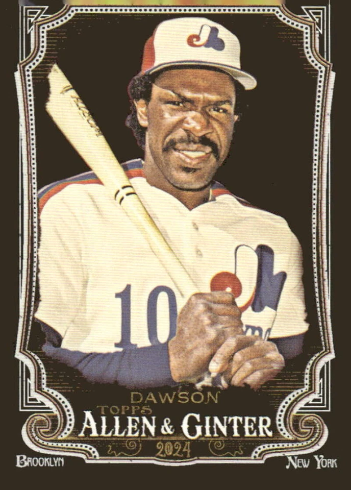 2024 Topps Allen & Ginter X #242 Andre Dawson Washington Nationals - Image 1 of 2