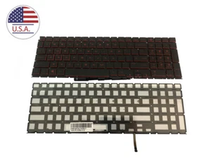 Nuevo teclado retroiluminado HP 15-dh1065cl 15-dh1070wm 15-dh1053nr 15-dh1050nr negro  - Imagen 1 de 6