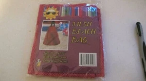 Mesh Bag. Bright Colors. Two Handles and Draw String Closure. New. - Picture 1 of 4