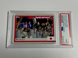 2023 Topps World Baseball Classic SAMURAI Team Japan Shohei Ohtani #17 PSA 9 - Bild 1 von 2