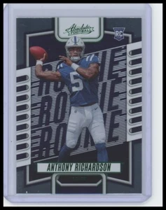 2023 Panini Absolute #104 Anthony Richardson Green Parallel - Picture 1 of 2