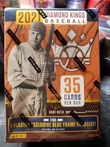 Caja bláster de béisbol Panini Diamond Kings 2021 - nueva sellada - azul a prueba de artista - Imagen 1 de 3