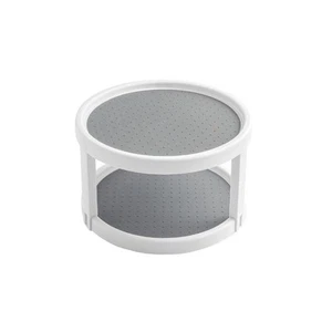 2 Tier Non Skid Spice Rack Turntable, 10 Inch Spinning Organizer, Non Skid La... - Picture 1 of 9