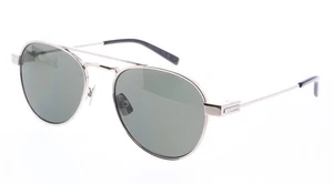 Saint Laurent SL 708 002 Mens Sunglasses Silver Metal Frame with Grey Lenses - Picture 1 of 5