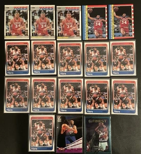 Lot (18) Charles Barkley Basketball Cards 1987-88 Fleer 1988-89 Fleer Beam Team - Bild 1 von 2