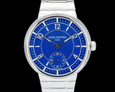 Louis Vuitton W1ST20 Tambour 40MM Automático SS Esfera Azul 2024 Foto 1 de 4