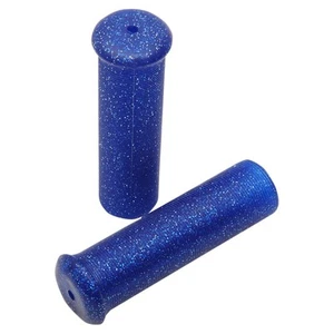 Emgo Star Fire Flake Grips for 7/8in. Handlebars-Blue for 2018-2020 Yamaha - Picture 1 of 2