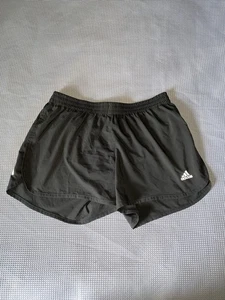 Adidas, pantaloncino da corsa donna, grigio, taglia media. - Foto 1 di 12