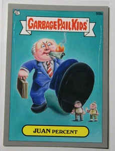 MÜLL EIMER KINDER 2012 BNS 1 SILBER Karte #55b Juan Prozent - Bild 1 von 3