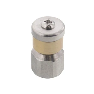 Erie Tools Rotating 1/4" Sewer Jetter Nozzle for Drain Cleaning 7.5 Orifice - Picture 1 of 3