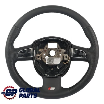 Audi A4 B8 A5 8T Lenkrad S-Line NEU Leder Schwarz 8K0419091BB - Bild 1 von 4