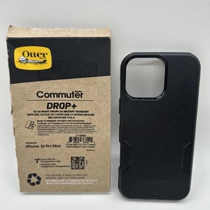 Funda para teléfono OtterBox Commuter Series Drop+ iPhone 16 Pro Max MagSafe - Negra - Imagen 1 de 5
