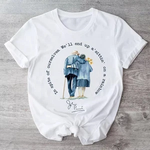 John Prine Singer Gift For Fan White S-5XL Unisex T-shirt - Picture 1 of 1