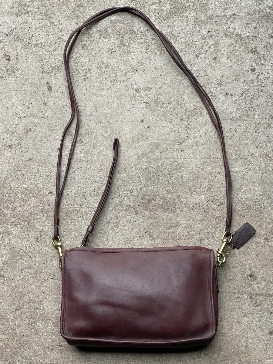 Coach Leather Shoulder Bag Vintage Bags, Handbags & Cases for sale
