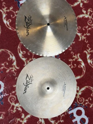 Platillos de 13 pulgadas Zildjian serie A Mastersound Hi Hat Foto 1 de 3