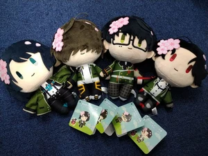 Touken Ranbu GOU Loop Plüsch FULL SET 4 Stck. GiGO Limitiert Kuwana Matsui Neu mit Etikett RAR - Bild 1 von 1