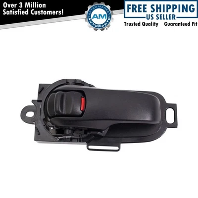 Left Interior Door Handle Black For 2007-2013 Nissan Versa - Image 1 of 3