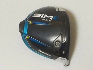 TaylorMade SIM2 Max Driver 10.5° Loft Carbon Head Only Black/White - Picture 1 of 8