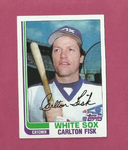 1982 Topps Carlton Fisk Card #110 Chicago White Sox - Bild 1 von 1
