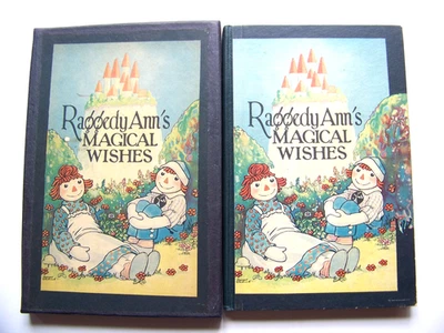1928 Edition RAGGEDY ANN'S MAGICAL WISHES BY JOHNNY GRUELLE w/Original Box - Image 1 of 4