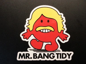 Calcomanía de coche Mr. Bang Tidy, jugo de celebridades Keith pegatina de limón grande (131x128 mm) - Imagen 1 de 1