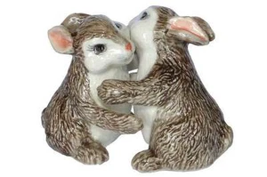 KLIMA L911 Salière & poivrière en porcelaine - LES LAPINS RABBIT - Bild 1 von 1