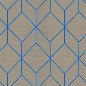 2 1/8 yd Maharam Bright Cube Aqua Scholten Upholstery Fabric Free Ship C3807 - Picture 1 of 1