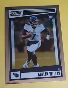 Malik Willis 2022 Chronicles Score Football Rookie #SP-305 Titans - Picture 1 of 6