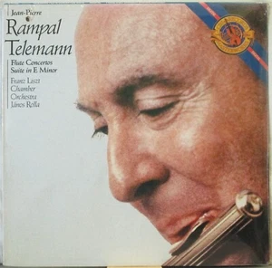 JEAN-PIERRE RAMPAL Telemann Flute Concertos/Suite in E Minor—F Liszt C.O., Rolla - Picture 1 of 1