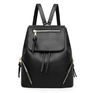 Female Backpack Mochila Feminina Multifunction Girls Leather School Brand Women - Picture 1 of 5