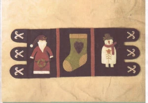 Christmas Memories Tischset #288 ~ Bits & Pieces von Joan ~ 21-1/2" x 11" Schneemann - Bild 1 von 3