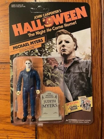 NIB John Carpenter's HALLOWEEN MICHAEL MYERS Action Figure Fright-Rags UP 🎃 Cover