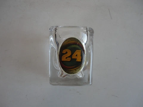 Jeff Gordon # 24 Shot Glass square vintage Cover
