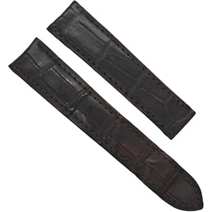 CARTIER -  18 MM x 16 MM - GENUINE LEATHER BAND - AUTHENTIC WATCH STRAP BRACELET - Picture 1 of 2