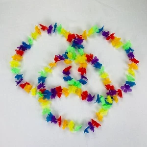 3er Set Hawaii Lei Luau Party Hula Blume Halskette Kostüm Hochzeit Accessoire - Bild 1 von 5