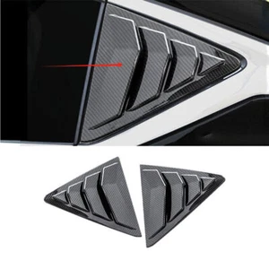 For Cadillac CT5 2020-24 Carbon Fiber pattern Quarter Window Louver Shutter Vent - Picture 1 of 5