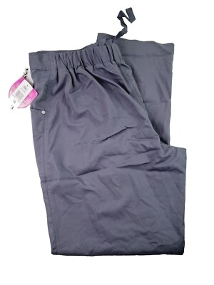 Urbane Performance Pants Womens Large Gray Scrub Bottom Uniform Skinny  - Image 1 of 4