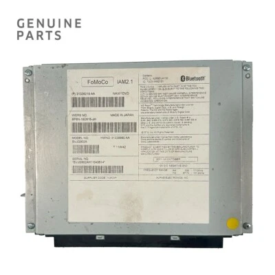 LAND RANGE ROVER JAGUAR 2010-2015 RADIO AM FM REPRODUCTOR DE CD RECEPTOR BF6N18C815JH Foto 1 de 3