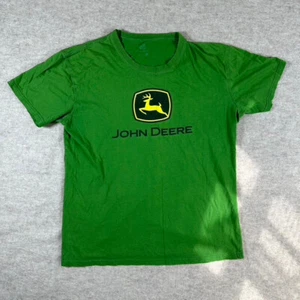 Men's Medium Green John Deere Light Weight Tee - Picture 1 of 6