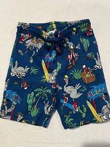 Stella McCartney Kinder Grafik Neuheit Flamingo Print Shorts Jersey Gr. 3T Jahre - Bild 1 von 7