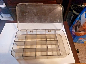 LITE-TUFF Plastic Fishing Tackle Storage Container 7" X 4" X 1.5" - Picture 1 of 5