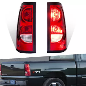 Luces traseras izquierda+derecha lente roja para Chevy Silverado 1500 2500 3500 HD 2003-2006 - Imagen 1 de 10