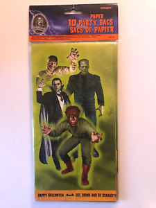 Universal Monsters Halloween Party Bags 10 (Sealed)