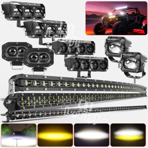 LED Work Light Bar Flood Spot Lights Driving Lamp Offroad Car Truck SUV 12V 24V - Picture 1 of 126