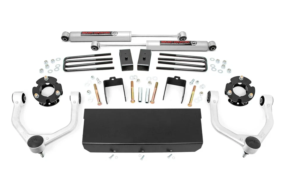 16-20 2&4wd Nissan TITAN XD 3" Rough Country Lift Kit N3 NITRO Shocks 83630